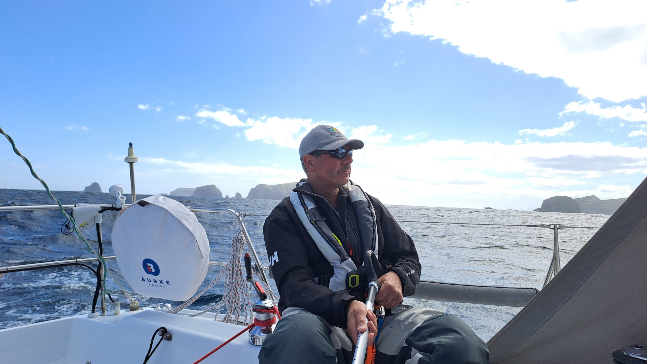 Richard Grant fresh from the two-handed Melbourne Osaka race one of the Australians who has entered for his next short handed sailing challenge.